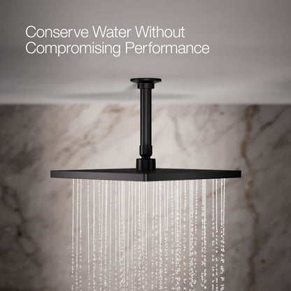 Honesty Square 10" Single Function 1.75 GPM Rainhead with MasterClean Sprayface