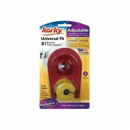 Universal Adjustable Flapper, Plus™ Rubber, Red