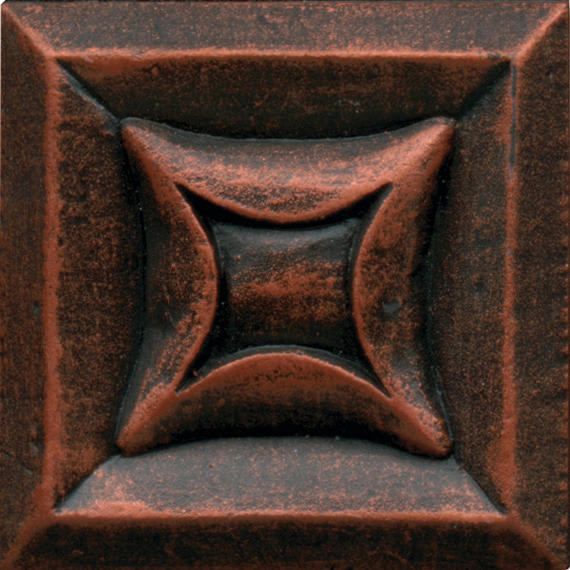 Armor Guilded Copper Square 2X2 Satin