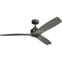 Ried 56" 3 Blade Indoor / Outdoor Ceiling Fan with Wall Control