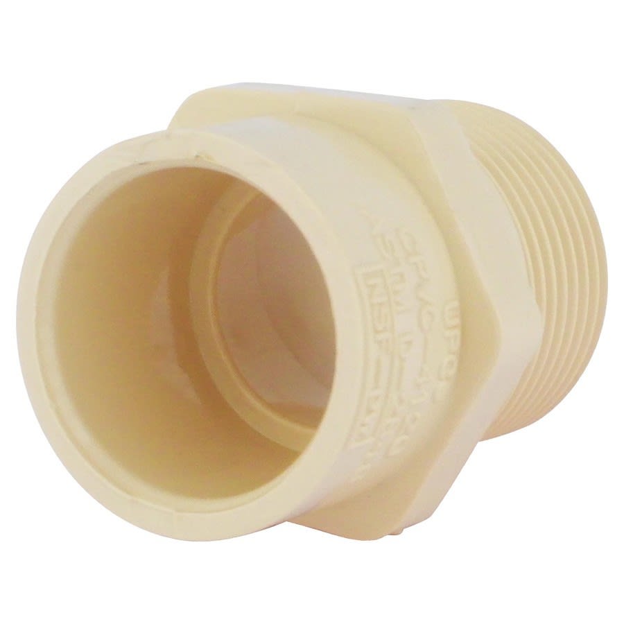 FlowGuard Gold® Male Adapter, 3/4 in, Socket x MNPT, SDR 11, CPVC