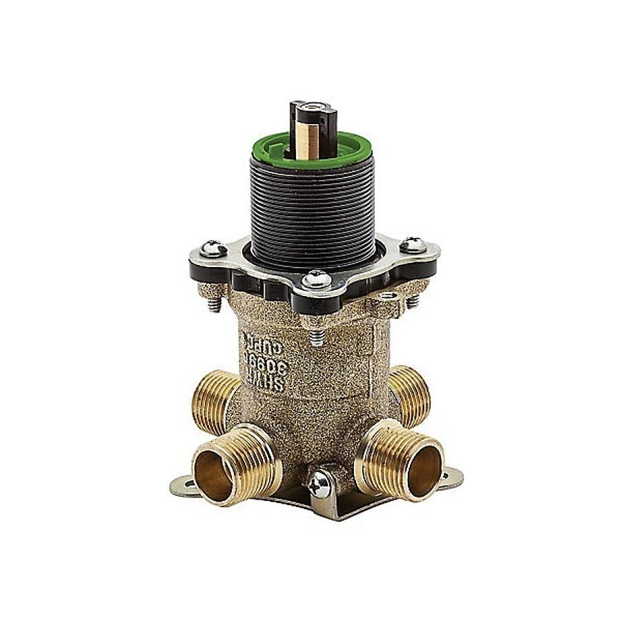 0X8 Pfirst Series™ Permabalance™ Professional Grade Tub and Shower Rough-In Valve, 1/2 in, NPT/IP/C, Solid Brass Body