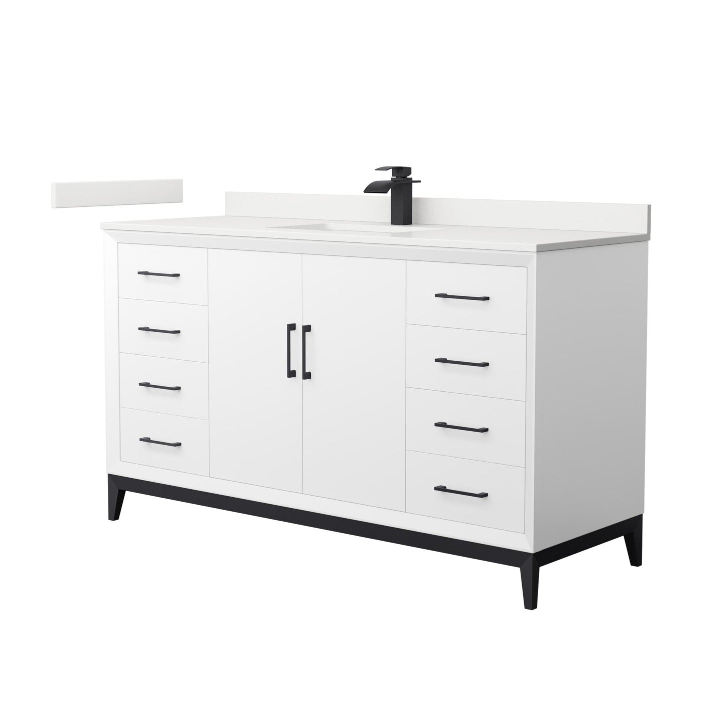 Amici Single Bathroom Vanity - 60W x 35.25H x 22D