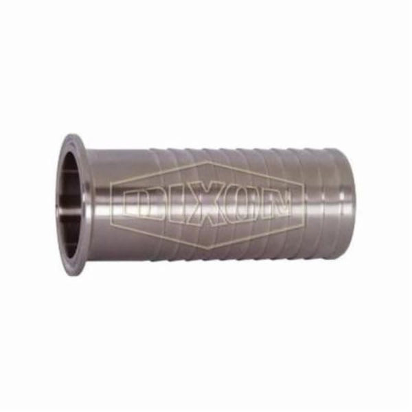 Adapter, 2 in, Hose Barb, 304/304L Stainless Steel
