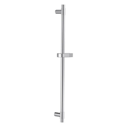 Grab Bar, 24 in L, Chrome