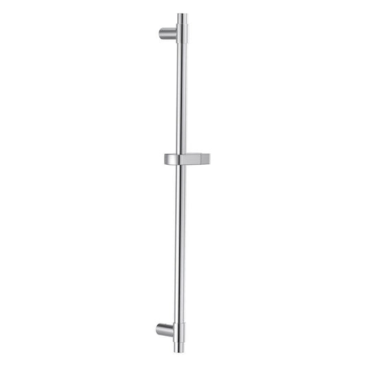 Grab Bar, 24 in L, Chrome