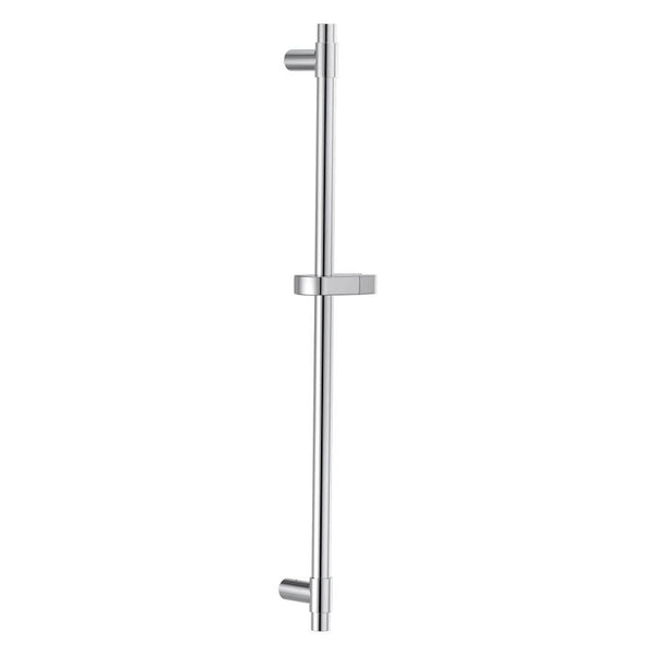 Grab Bar, 24 in L, Chrome