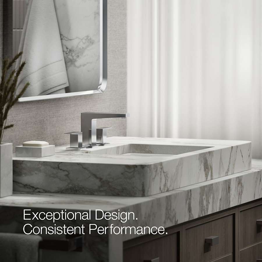 Honesty 1.2 GPM Widespread Bathroom Faucet with Pop-Up Drain Assembly