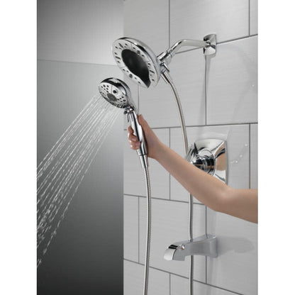 Vesna Monitor 14 Series Pressure Balanced Tub and Shower Set with In2ition and Included Rough-In Valve