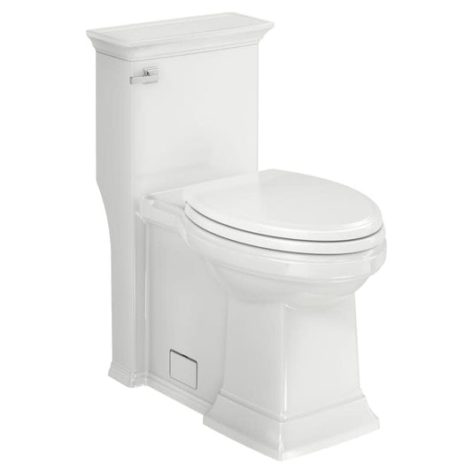 Town Square S 1.28 GPF One Piece Elongated Chair Height Toilet with Left Hand Lever - Seat Included