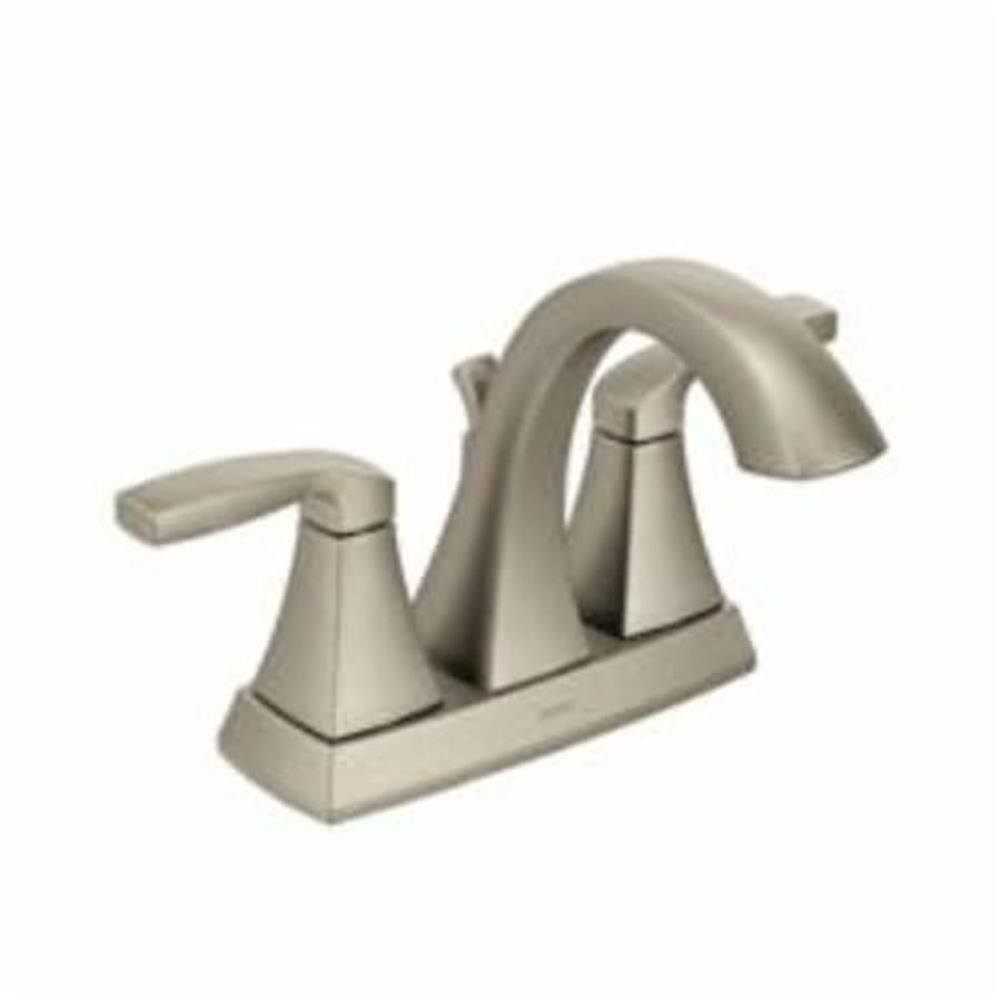 Voss™ Centerset Lavatory Faucet, ADA, 2 Handle, 2-Hole, 1.2 gpm, Brushed Nickel