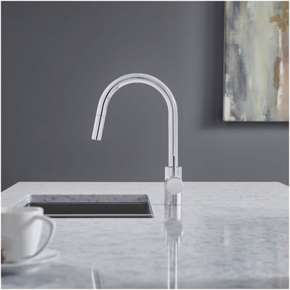 Concetto 1.75 GPM Single Hole Pull Down Kitchen Faucet