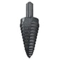 Vari-Bit® Step Drill Bit, 1/2 to 1 in, Max Hole Diameter, 9 Steps