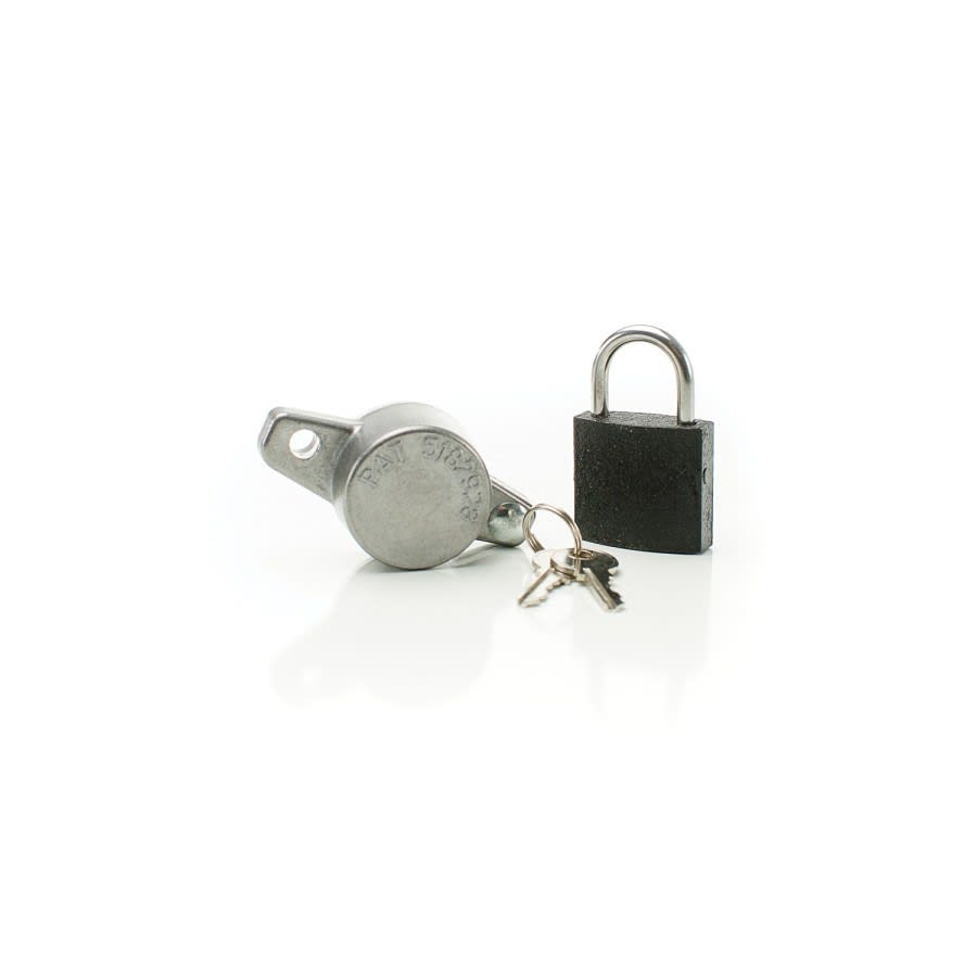 Quick Hose Bibb Lock, For Use With Hose Bibb Vacuum Breakers