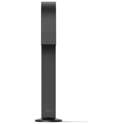 Components 1.2 GPM Widespread Bathroom Faucet with Drain Assembly and Ribbon Design Spout - Less Handles