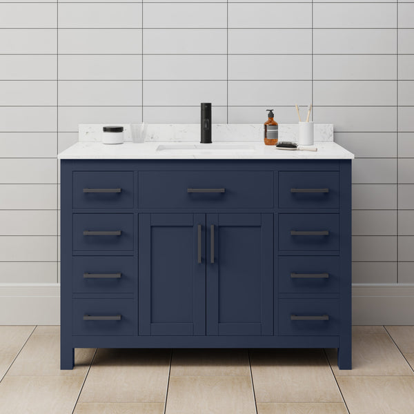 Beckett Single Bathroom Vanity - 48W x 35H x 22D