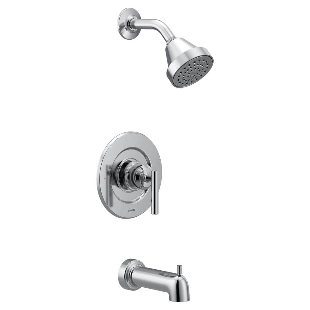 Gibson Single-Handle Posi-Temp Tub and Shower Faucet Trim Kit in Chrome (Valve Not Included)