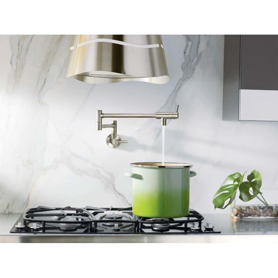 5.5 GPM Wall Mounted Double Handle Pot Filler