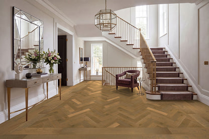 McCarran Wayland Herringbone Engineered Hardwood Flooring