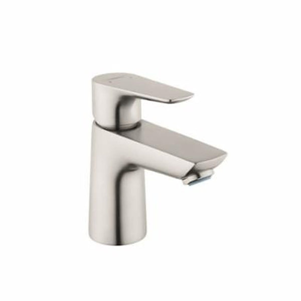 Talis E 80 Single Hole Lavatory Faucet, ADA, 1 Handle, 1-Hole, 1.2 gpm, Brushed Nickel