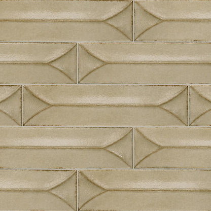 Terramater Dune Rectangle, Wave Crest 3.5X15 Glossy