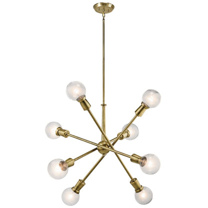 Armstrong 8 Light 30" Wide Sputnik Chandelier