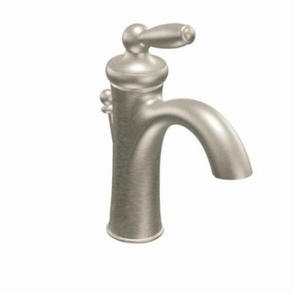 Brantford™ Single Hole or Centerset Lavatory Faucet, ADA, 1 Handle, 1 or 3-Hole, 1.2 gpm, Brushed Nickel