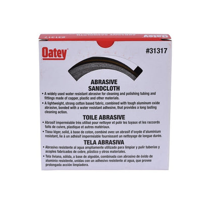 Closed Coat Abrasive Cloth, 10 yd L, 1-1/2 in W