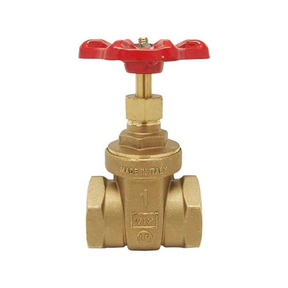 206AB Non-Rising Stem Gate Valve, 1/2 in, FNPT, Brass