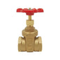 206AB Non-Rising Stem Gate Valve, 2-1/2 in, FNPT, Brass