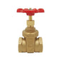 206AB Non-Rising Stem Gate Valve, 2-1/2 in, FNPT, Brass