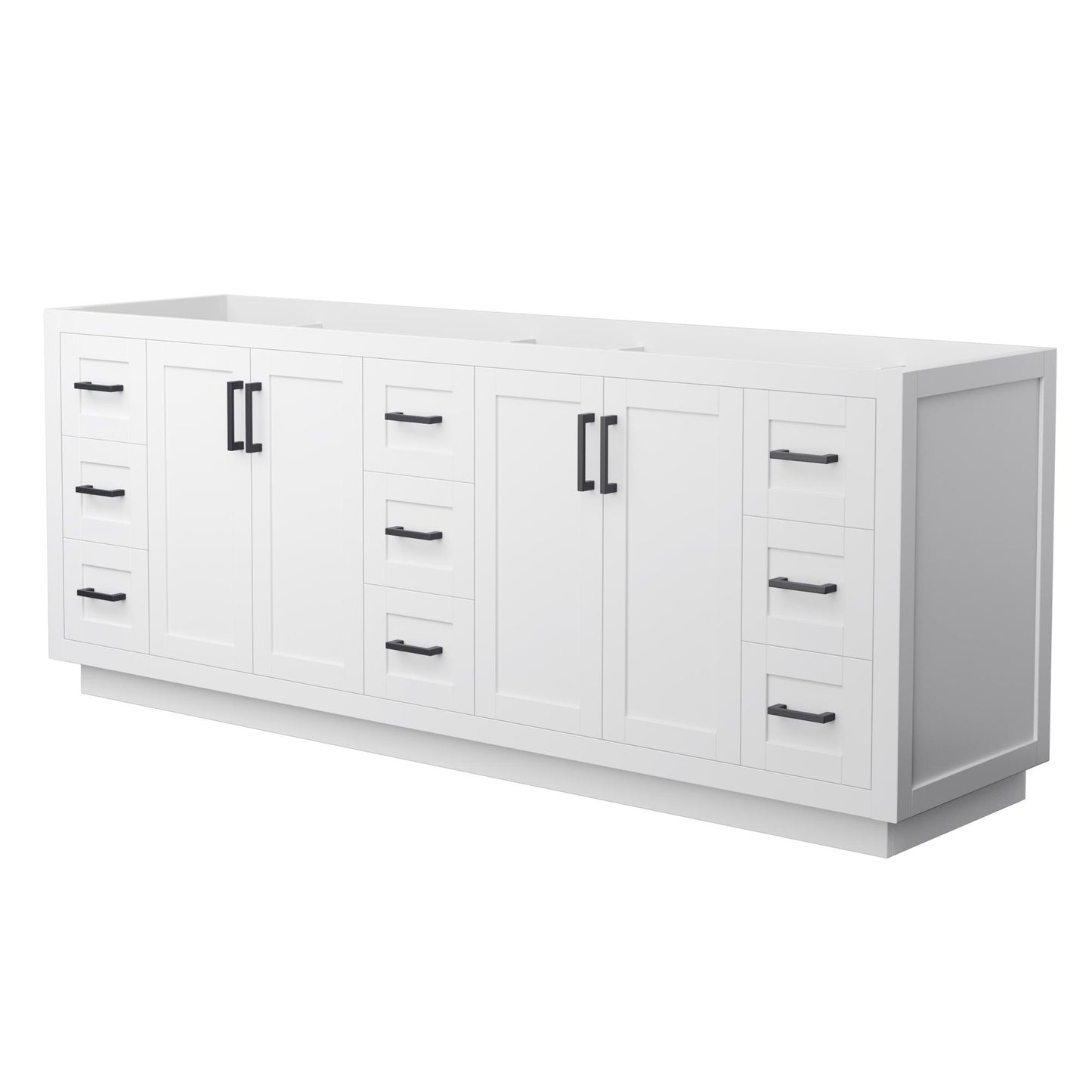 Miranda Double Bathroom Vanity - 83.25W x 33H x 21.75D
