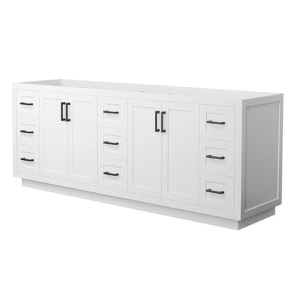 Miranda Double Bathroom Vanity - 83.25W x 33H x 21.75D