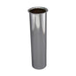 Tubular Tailpiece, 1-1/2 in, Tube x Flange, 20 ga, Chrome