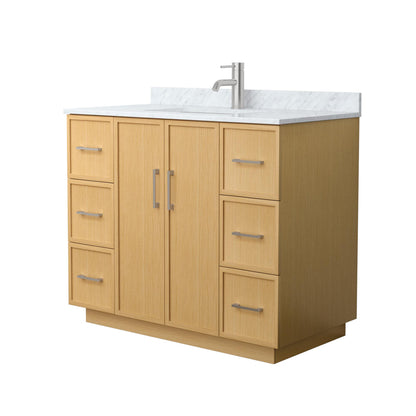 Elan Single Bathroom Vanity with Toe Kick - 42W x 35H x 22D