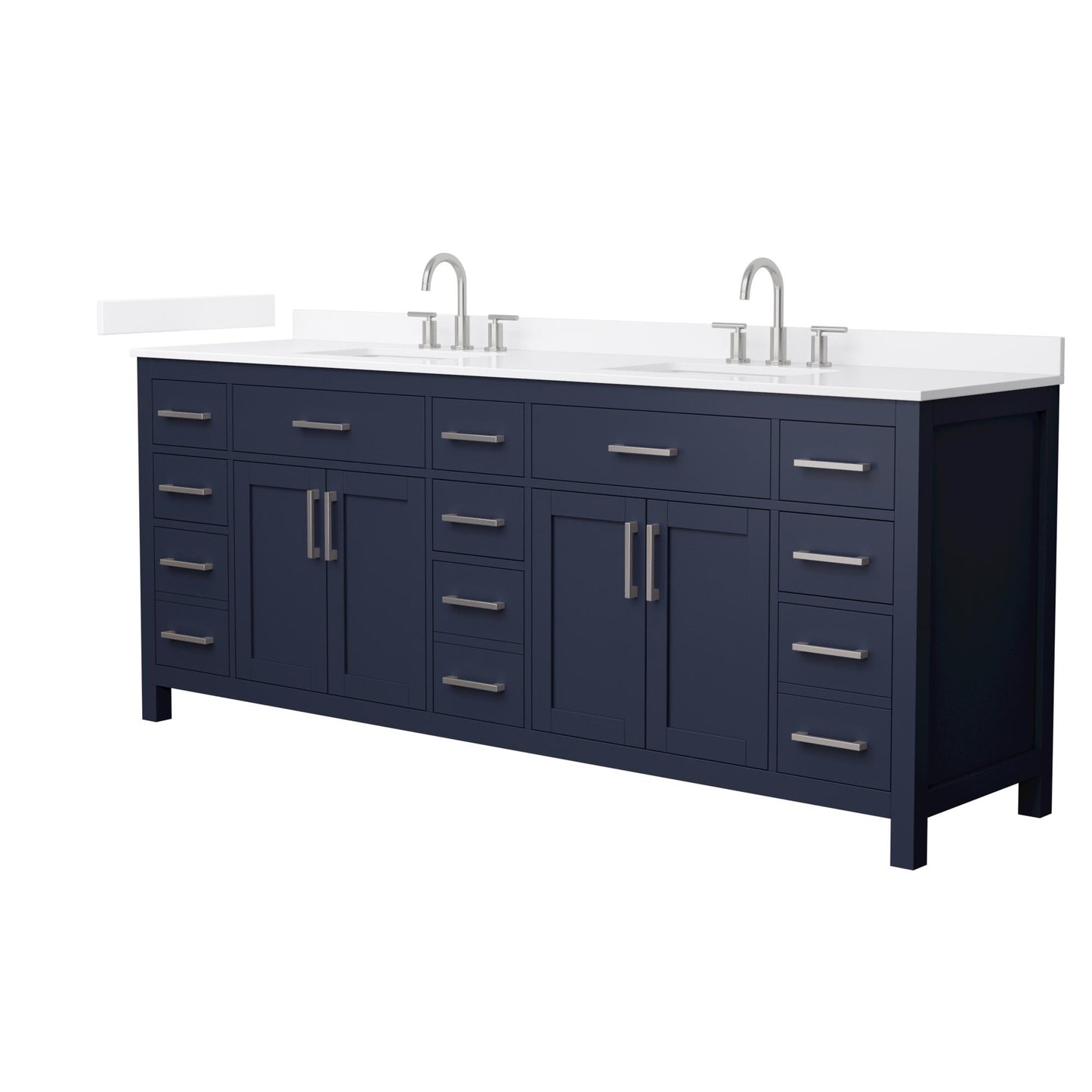 Beckett Double Bathroom Vanity - 84W x 35H x 22D