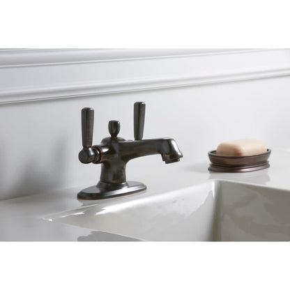 Bancroft Single Hole Bathroom Faucet - Free Metal Pop-Up Drain Assembly with purchase