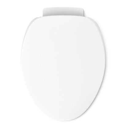 PureWarmth Elongated Toilet Seat and Lid with Soft Close, Quick Release, and Night Light