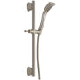 1.75 GPM Single Function Hand Shower Package with H2Okinetic Technology - Includes Slide Bar and Hose