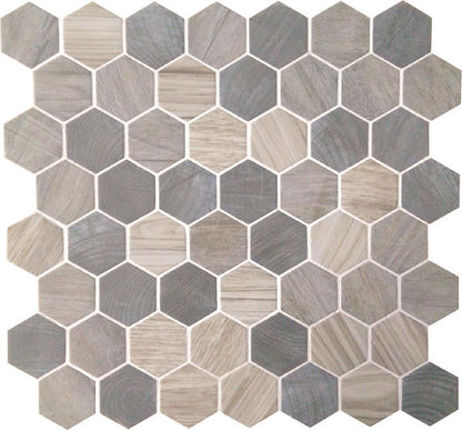 Crosswood Pelican Hexagon 1.5X1.5 Matte