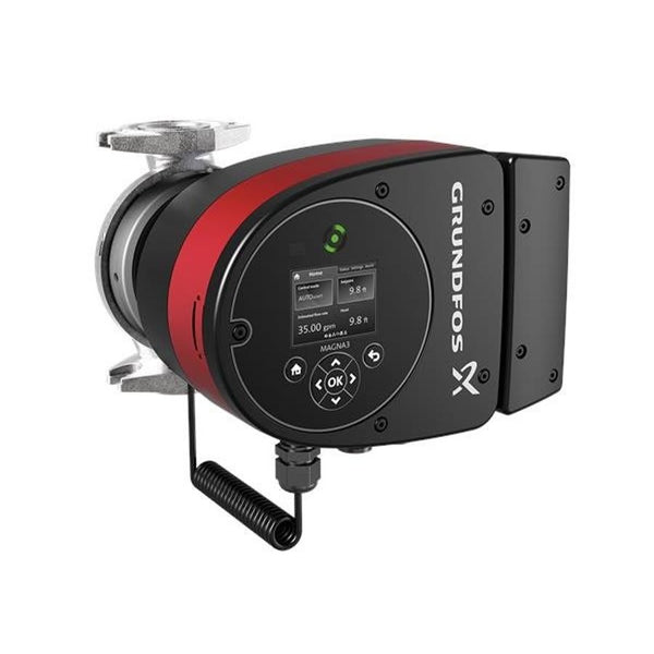 MAGNA3 Recirculation Pump, 1/6 hp, 120/240 VAC, 1 ph, Stainless Steel