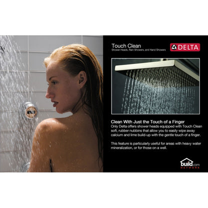 Dryden 2.5 GPM Single Function Shower Head with Touch Clean Technology