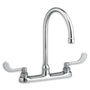 Monterrey High-Arch Kitchen Faucet with Wrist Blade Handles