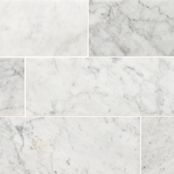 Carrara White Marble Tile