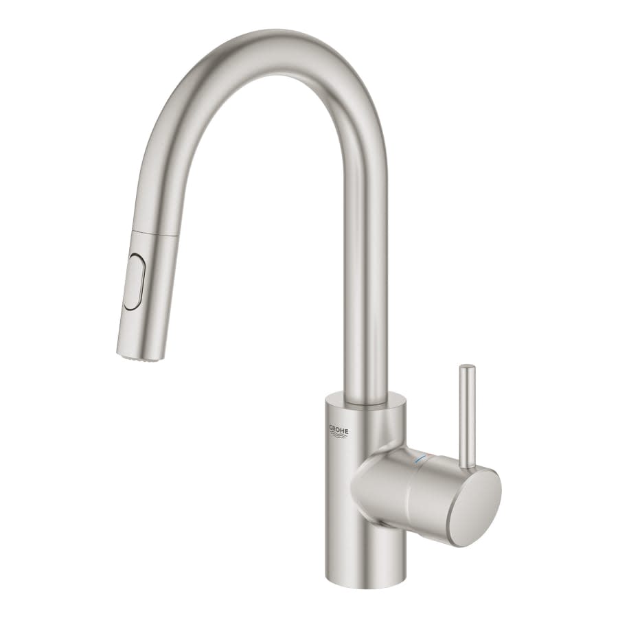 Concetto 1.75 GPM Single Hole Pull Down Bar Faucet