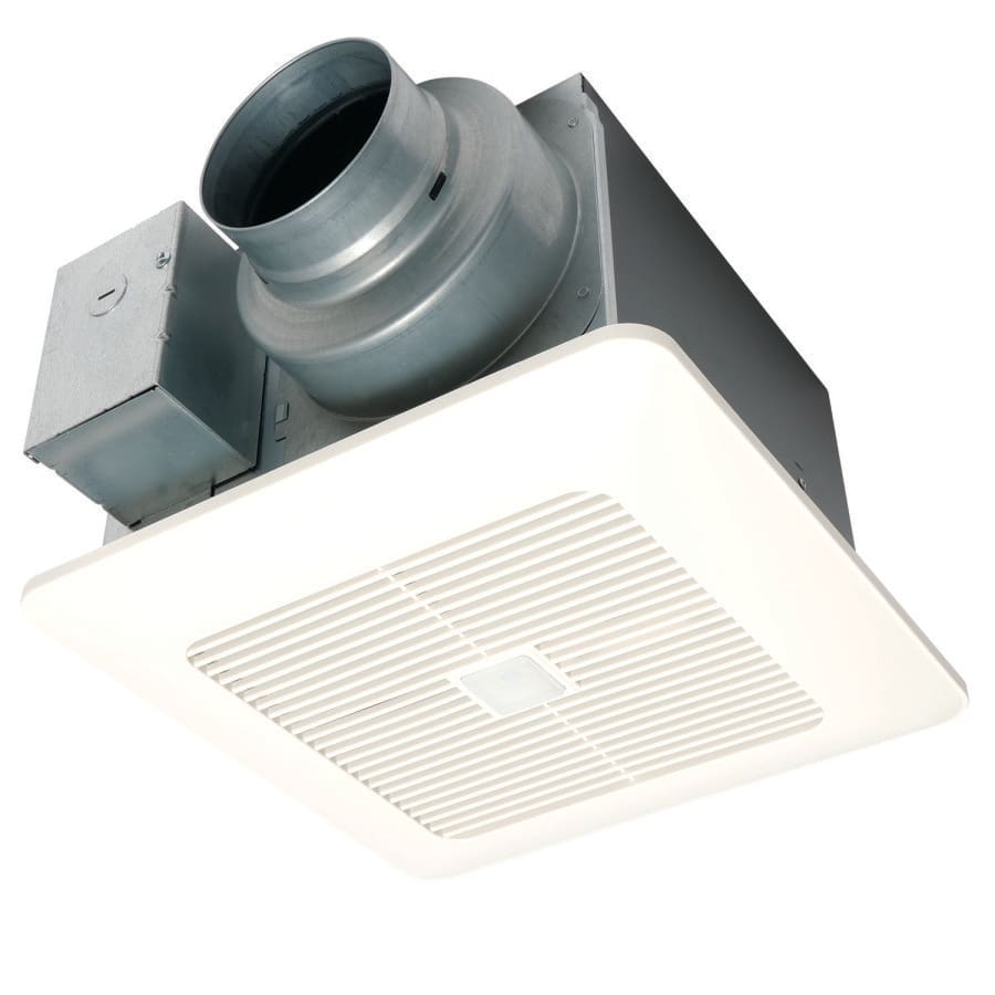 WhisperSense® DC™ Bathroom Fan, 50/80/110 cfm, 120 VAC