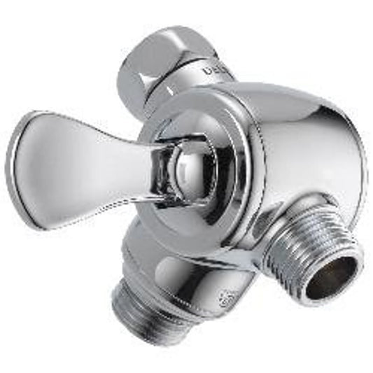 3-Way Shower Arm Diverter, Polished Chrome