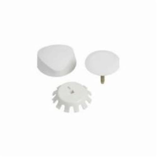 Bath Drain Trim Kit, Turn Control, White