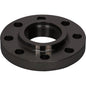 Raised Face Flange, 6 in, FNPT, 11 in OD, 8 Bolt Holes, 150 lb, Carbon Steel