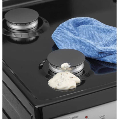 Ge® 24" Steam Clean Free-Standing/Slide-In Gas Range